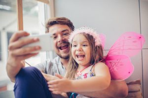 Selfie with my little fairy